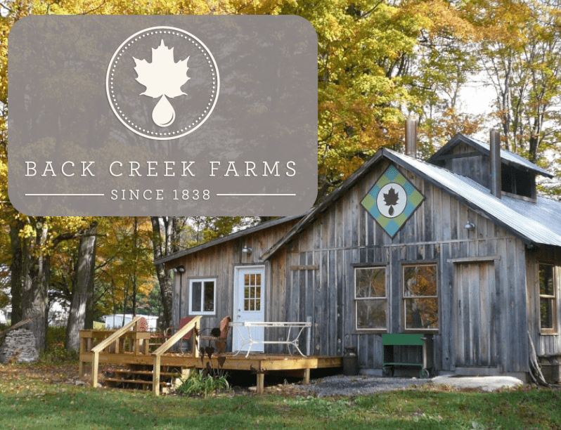 Back Creek Farms - Maple Syrup - Highland County, Virginia